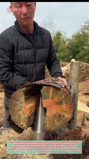 How a Log Splitter Works in 5 Seconds!