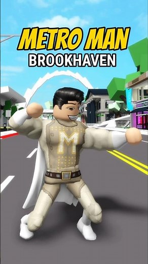 How To Make METRO MAN Arm Swing In Brookhaven #badrolblox #roblox