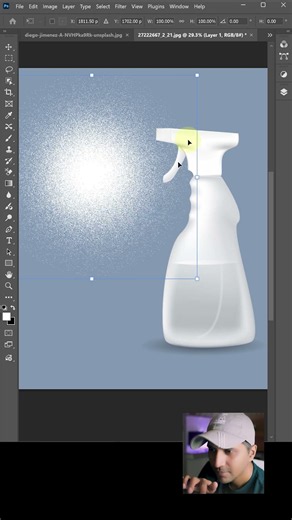 Master the Dissolve Spray Technique Now #photoshop #tutorial