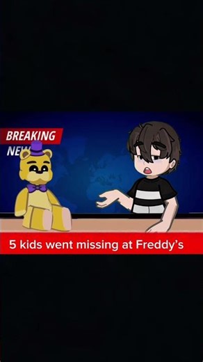 Attention breaking news meme #gacha #gachalife #gachameme #fnaf