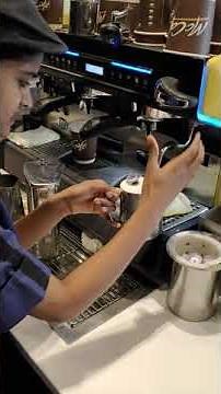 How is a cappuccino made in McCafe ( McDonald's)