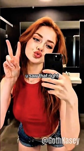 Redhead date night fashion 🔥 Mirror POV GRWM #RedheadStyle #FitCheck #MirrorPOV