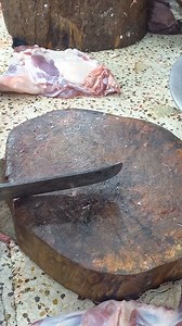 156K views · 1K reactions | excellent fastest big goat leg cleaning & cutting skills by expert cutter #fb #junaidalisjs #skills #GOAT #mutton #meat | Junaid khan 00 | Facebook