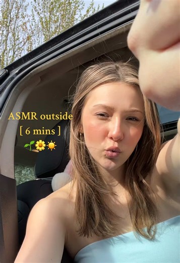 Enjoy Soothing ASMR Outside on a Sunny Day