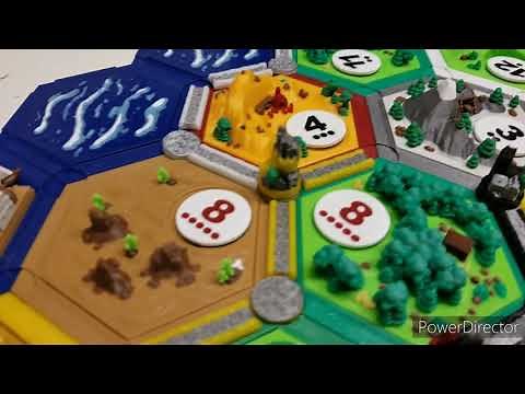My 3D printed Settlers of Catan