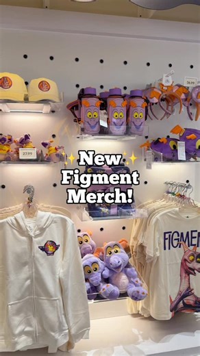 CHRIS💀👻🎃🕷️🦇 on Instagram: "New Disney Figment Merch!✨ • • • • #disneystyle #disneymerch #disneyparks #disneyworld"