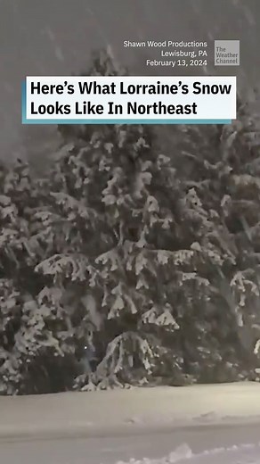 Take a look at this quick-moving winter storm as it continues to make its trek across the Northeast. | The Weather Channel