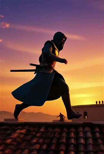 𝐀 𝐒𝐮𝐩𝐞𝐫𝐬𝐭𝐚𝐫 𝐅𝐢𝐠𝐡𝐭𝐞𝐫 🥷 #fightercartoon #sunset #fightwithenemy #superstar #fighterjumpingfrombuilding