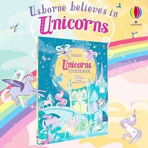 Share the magic with the Unicorns Sticker Book | Usborne Publishing