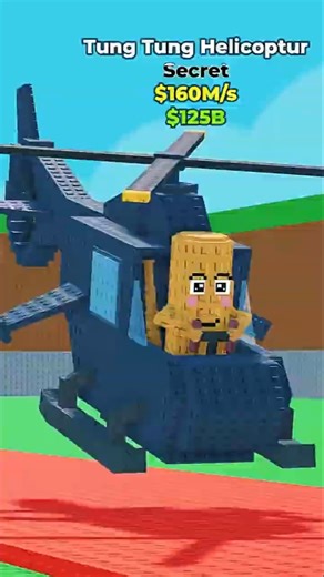 Tung Tung Helicoptur - O Brainrot mais Poderoso! #roblox #stealabrainrot #TungTungHelicoptur