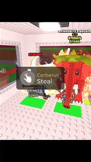 Successfully Steal Divine Cerberus #roblox #shorts #stealabrainrot