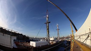 Rigging the Cutty Sark
