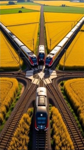The Most Perfect Railway Design You’ll Ever See!"#RailwayDesign #TrainEngineering #SmartRailway