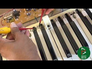 How to repair Casio AP-200 keys