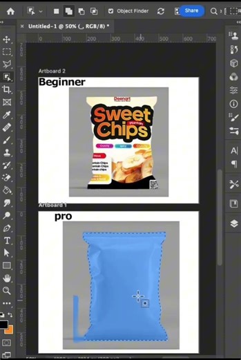 Photoshop tips 2026 - how to create a cookie package mockup design #photoshoptricks #graphicdesign