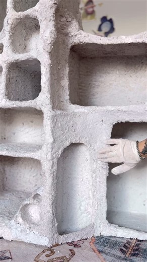 dansy ｡･:*:･ﾟ☆ on Instagram: "sculpting in some details now that she is 100% covered in clay :) #paperclay #sculpture"