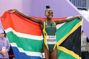 Prudence Sekgodiso makes history with 800m gold at World Indoor Championships - WATCH