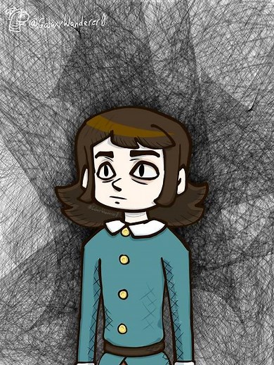 First time drawing Abaddon from Haunted Hotel