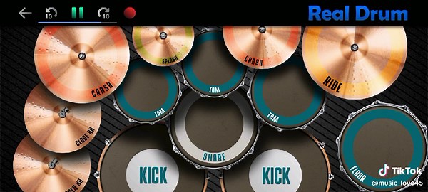 Play Real Drum App - Love Story by Taylor Swift