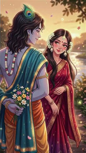 barrin new version 🩷🫰💝 for "radha rani or Shree Krishn"🍂🫶 #asthetic #radhakrishna #lordkrishna💜