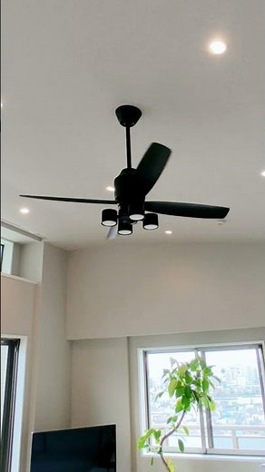 パナソニック製シーリングファンライト【PHB021】設置事例 シーリングファン専門店ファズー