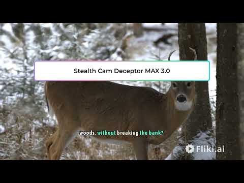 Stealth cam deceptor max 30 review key features highlighted