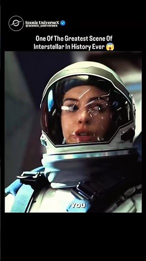 One Of The Greatest Scene Of Interstellar 🤯