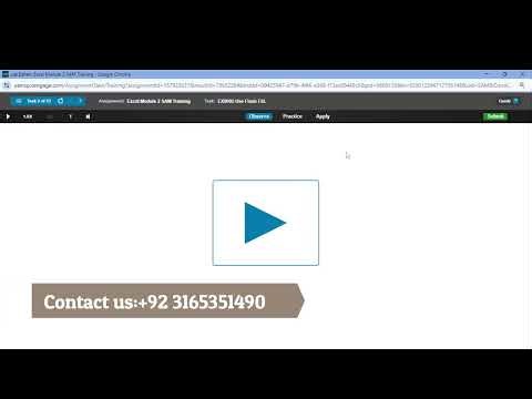 Excel Module 2 Sam Training | CISC 120 - Intro Computers/App Software | Excel Module 2 SAM Training