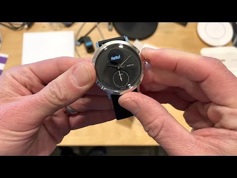 Nokia Steel HR : Heart Rate & Activity Tracking Watch Unboxing
