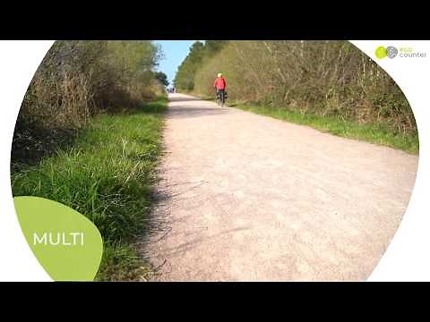 MULTI Nature, pedestrian & bicycle counter in natural environments