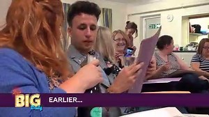 Will becomes a model for the ladies at a life drawing class