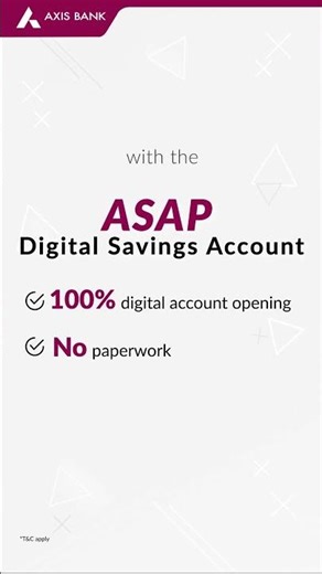 Enjoy exclusive offers with ASAP Digital Savings Account