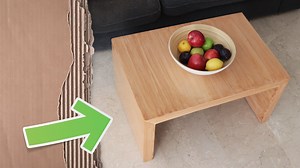 Make a Coffee Table from Cardboard - Simple DIY furniture | Naama Yaffe Mendelboim | Skillshare