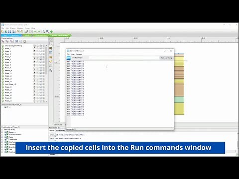 Plaxis - How to run multiple commands using the Run commands tool