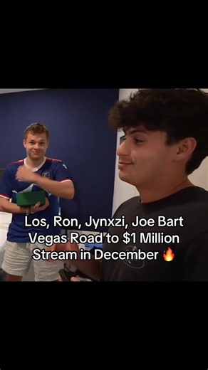Los, Ron, Jynxzi & Joe Bart Vegas Road to $1 Million Stream in December