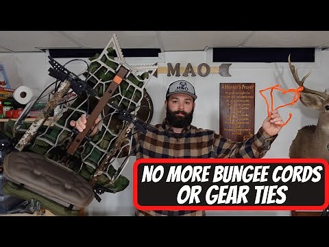 Lone Wolf Assault 2 Tree Stand - Attaching Climbing Sticks - NO MORE BUNGEE CORD OR GEAR TIES