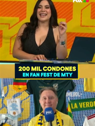 😳 ¿Cómo así? ¿Cómo está eso? En Monterrey van a regalar más de 200 mil condones porque las fiestas son una locura. Pero, primero está la salud, muchachos y muchachas. 😂 #MotherSoccer