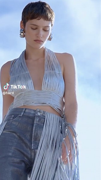 DRESS UP YOUR DENIM • The easiest way to elevate a pair of jeans? A night-out top paired with equally sexy shoes & bags. Area Denim Outfit Holiday Look Luxury Fashion #area #holidayoutfit #holidayootd #luxuryfashion #ootd #ootdinspo #FWRD