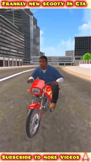 GTA 5 FRANKLIN NEW SCOOTER 😱#viral #shorts#shortfeeds#shortvideo #indianbikedriving3d #gta#gta5#gtav