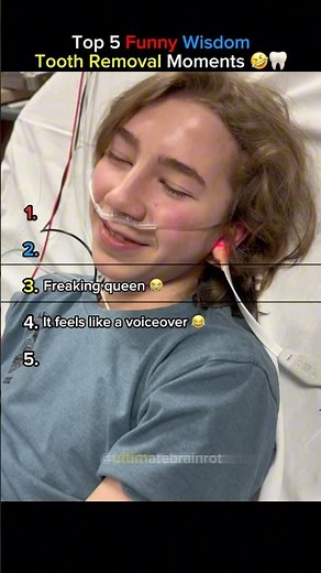 Top 5 Funny Wisdom Tooth Removal Moments (The Anesthesia Hit Hard!) 🤣🦷