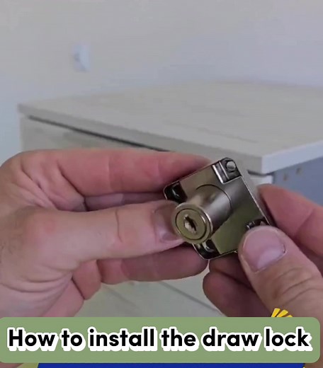 Installation Guide for 13622 Thickend Drawer Lock