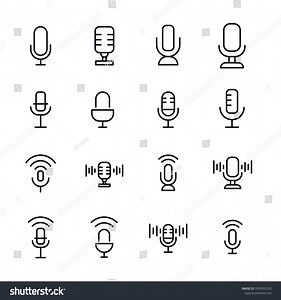 Podcast Outline Icon: Over 16,985 Royalty-Free Licensable Stock Illustrations & Drawings | Shutterstock