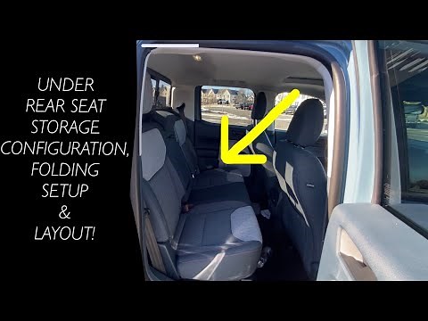 FORD MAVERICK REAR SEAT CONFIGURATION EXPLAINED