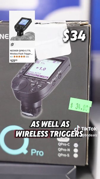 🎥📸 Ready to take your content to the next level? BT Dealz has the photo and video gear you need at 50-60% off retail prices! From film cameras to drones, lighting kits, and more – we’ve got it all! Don’t wait, come in today and grab this gear before it’s gone! ✨ #BTDealz #ContentCreation #PhotoGearDeals #VideoGearDeals #FilmGear #DallasDeals #BudgetShopping #LowCostCameraGear #PhotoDeals #VideoDeals #Lewisville #Texas #Shopping #BinStore #Deals