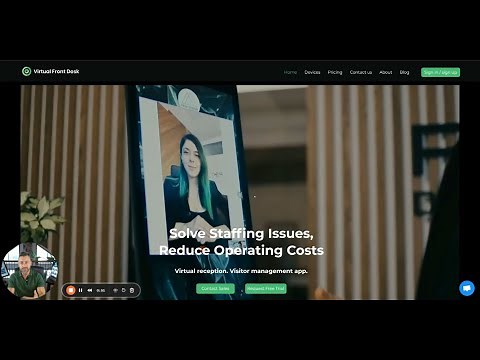 Virtual Front Desk presentation demo.