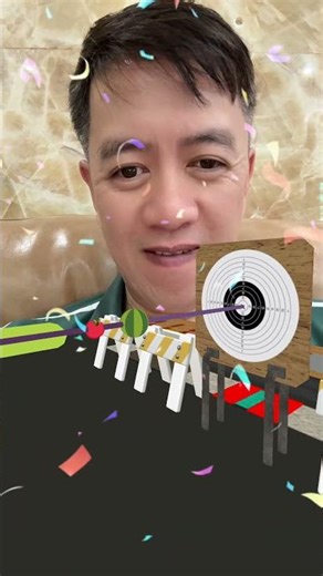 Throw the fruit - Arrow Challenge