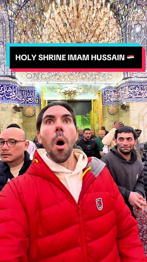 The Holy Shrine of the Imam Hussain is one of the most beautiful religious buildings I’ve ever seen in my life. #iraq #karbala #imamhussain #muslim