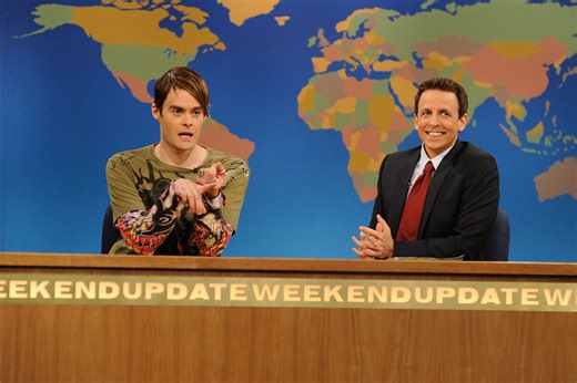 John Mulaney Purposely Made Bill Hader Break in "Stefon on Halloween's Hottest Tips"
