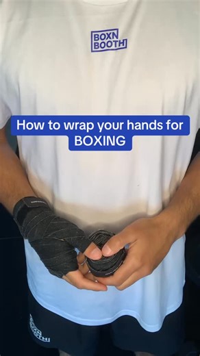 How to wrap your hands for boxing 壘 #boxinggym #boxnbooth #boxingcoach #boxingtips | BOXN BOOTH | Facebook