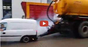 So now moving the Liquid Manure tank a bit. :-)